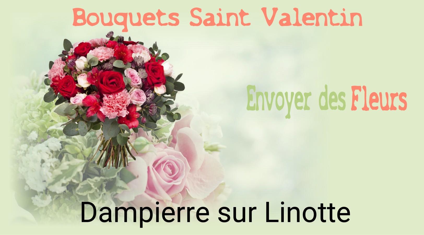 Roses de Saint-Valentin livrées à Dampierre-sur-Linotte